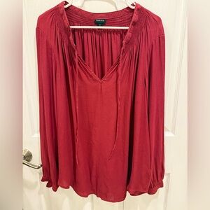 Torrid Pink Blouse Size 2